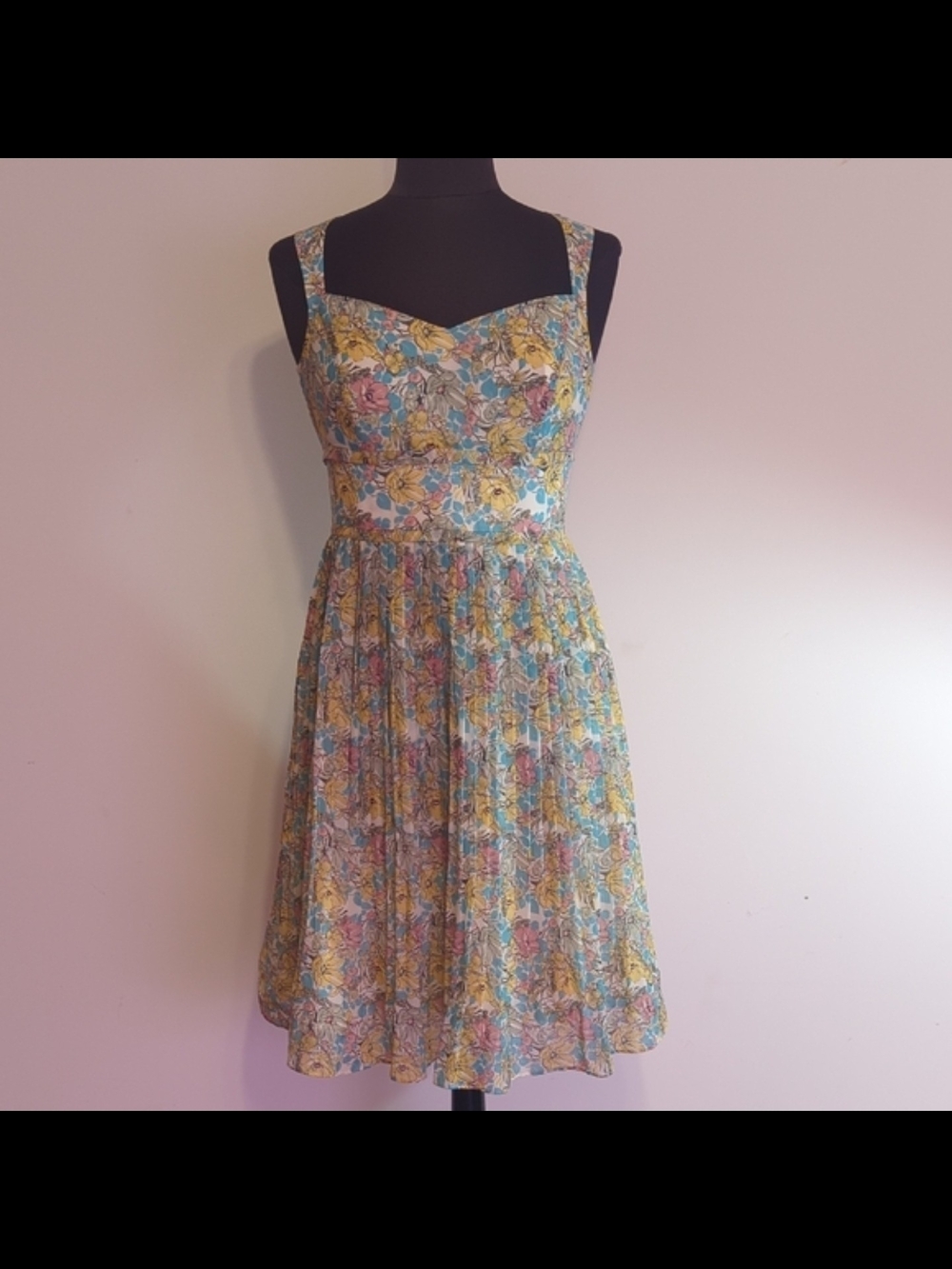 ANTONIO MELANI Floral Midi Sundress
